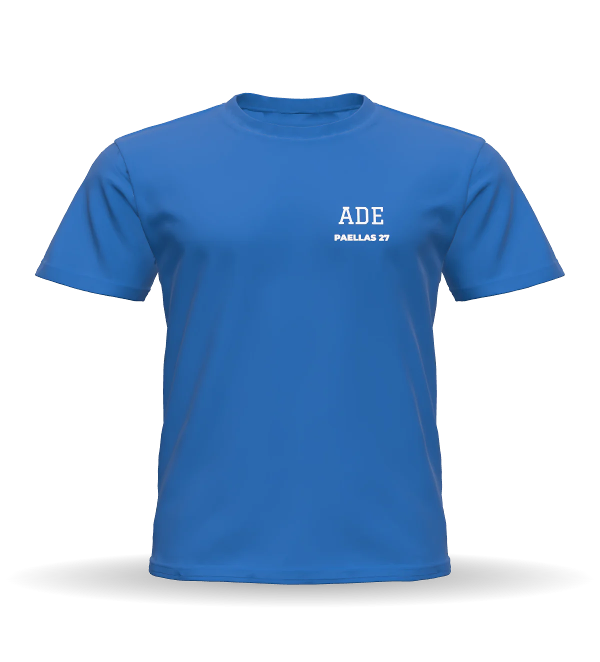 Camiseta de ejemplo, vista de delante